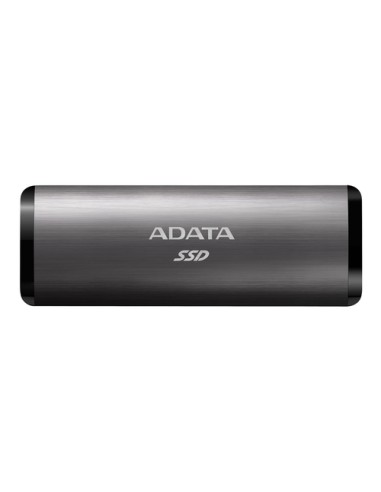 Adata Ase760 512 Gb Gris, Titanio, Unidad De Estado Sólido Gris, 512 Gb, Usb Tipo C, 3.2 Gen 2 (3.1 Gen 2), Gris, Titanio