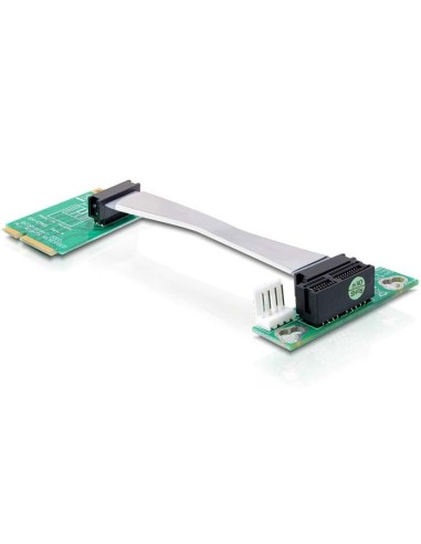 Delock 41370 Tarjeta Elevadora Mini Pci Express   Pci Express X1 Inserción Izquierda