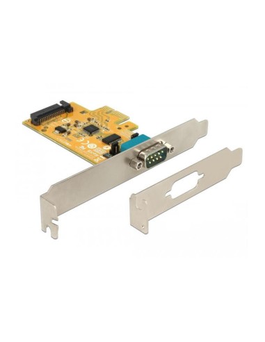 Delock 90293 Tarjeta Pci Express X1 A 1 X Serial Con Suministro De Voltaje Protección Esd