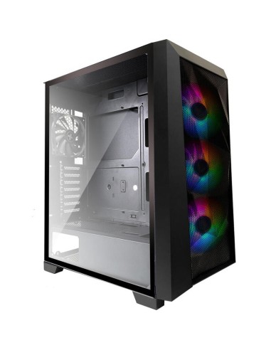 Xilence Performance C Xg131  X712.rgb Midi Tower Negro, Atx, Micro Atx, Mini-atx, Abs, Plástico, Acero, Vidrio Templado, Jue...