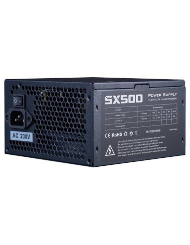 Fuente De Alimentación Hiditec Sx 500 Bulk 500w Ventilador 12cm Incluye Cable De Alimentación 1.5m