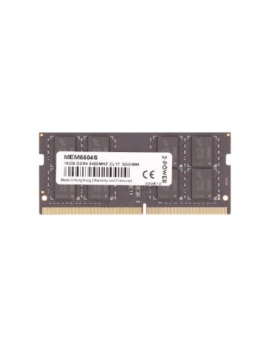 2-power Memoria Sodimm 16gb Ddr4 2400mhz Cl17 Sodimm Mem5504s-2133