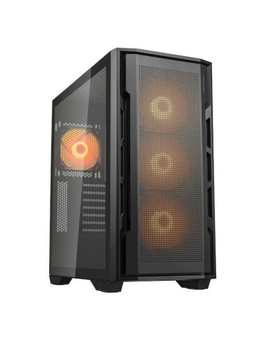 Caja Pc Cougar Miditorre Uniface Rgb Black