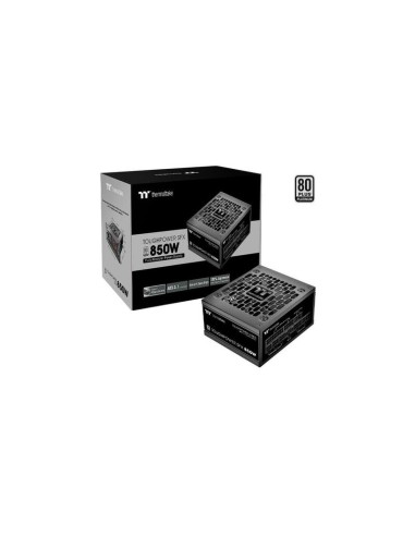 Fuente De Alimentación Thermaltake Toughpower Sfx Platinum 850w Para Pc Negro, 1x 12vhpwr, 2x Pcie, Gestión De Cables, 850 ...