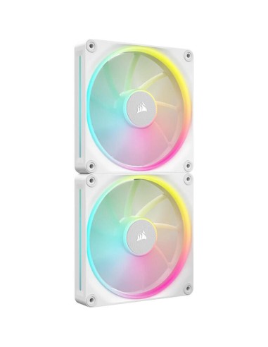 Ventilador Pc Corsair Icue Link Lx140 Rgb, Blanco, Pack De 2 Co-9051032-ww