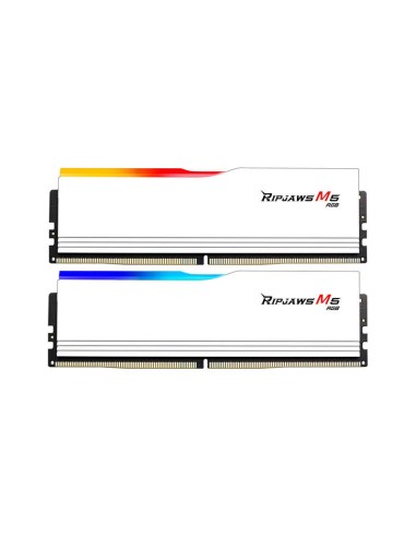 Memoria  G.skill Ddr5  Ripjaws M5 Rgb F5-6400j3648f16gx2-rm5rw  32 Gb 2 X 16 Gb 6400 Mhz