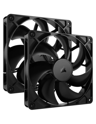 Ventilador Pc Corsair Rs140 Pwm , Paquete De 2 Co-9050191-ww Negro