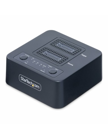 Startech.com Dock Duplicador Clonador Autónomo 1:1 De Unidad Ssd Nvme M.2 - 90gbpm - Usb-c 3.2 De 20gbps - Docking Station U...