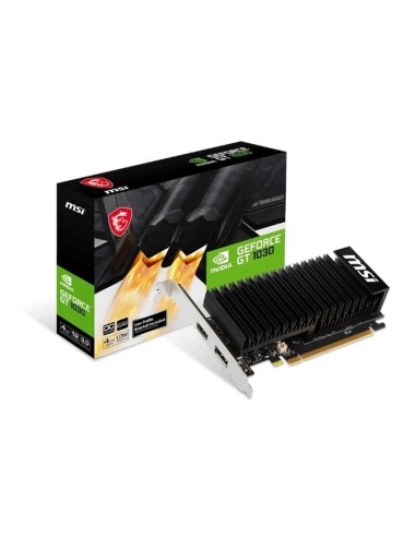 Tarjeta Grafica Msi Nvidia Gt 1030 4ghd4 Lp Oc 4gb Ddr4