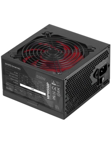 Fuente De Alimentación Mars Gaming Mpiii550p 550w Ventilador 12cm