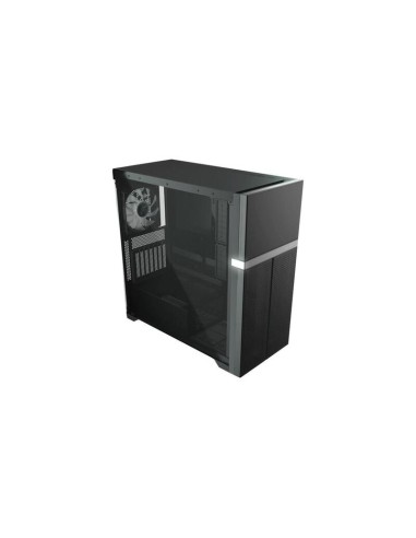 Caja Pc Atx Semitorre Valkyrie Vk02 Lite Cristal Templado Negra