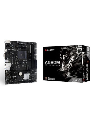 Biostar Placa Base A520mhp Matx Am4