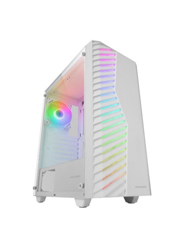 Caja Semitorre Atx Mc-volt Argb Blanco Mars Gaming  Div Class 'especificaciones' . Int.: 2x3.5,2x2.5/ 1xusb3.0, 2xusb2.0/ Aud...