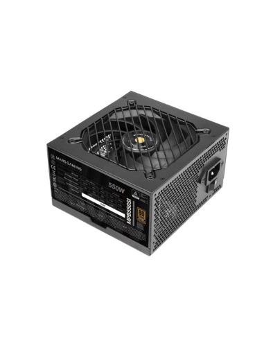 Fuente Alim. 550w Si 80+ Mars Gaming 550w/ 80 Plus Bronze/ Ventilador Extreme Silence 120mm