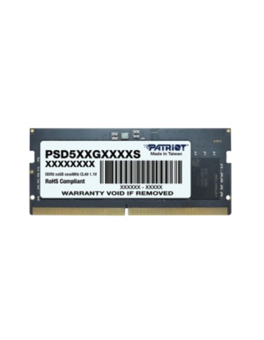 Memoria Patriot Ddr5 32gb 5600mhz Sodimm Signature