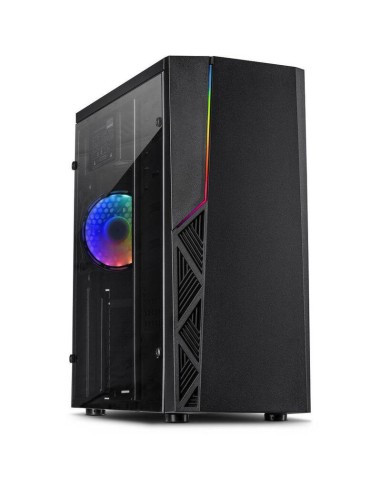 Caja Pc Inter-tech B-02 Rgb Negra 88881330