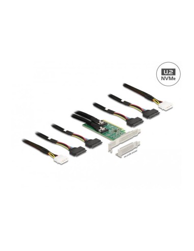 Delock 90077 Tarjeta Y Adaptador De Interfaz Interno, Controlador Pcie, 64 Gbit/s, 5 - 50 °c, -25 - 70 °c, 15 - 90%, Window...