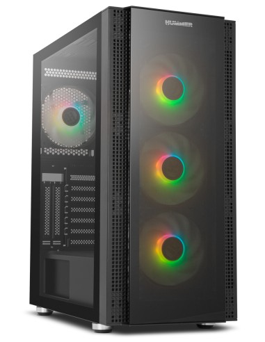 Caja Pc Nox Semitorre Hummer Horus Argb Lighting