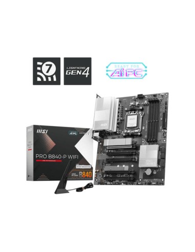 Placa Base Mb Msi Amd Am5 Pro B840-p Wifi