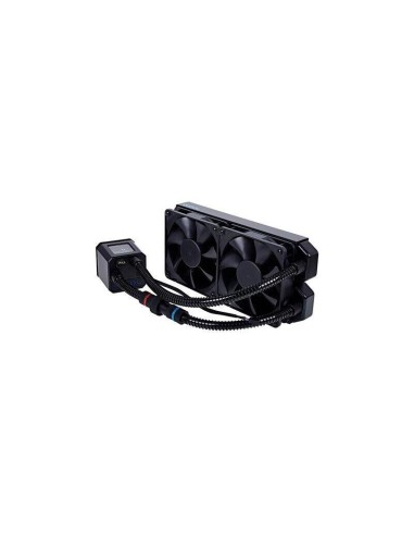 Alphacool Ventilador Cpu Ref. Liquida Eisbaer 240 Negro Rellenable/ampliable/2 Ventiladores/multisocket 1012137