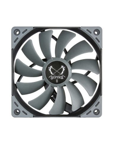 Scythe Su1225fd12m-rh Ventilador De Pc Carcasa Del Ordenador 12 Cm Negro, Gris