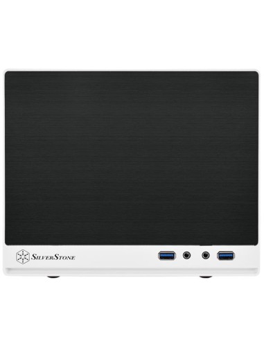 Caja Pc Silverstone Mini Sst-sg13wb-q Sugo Mini-itx Negro, Blanco