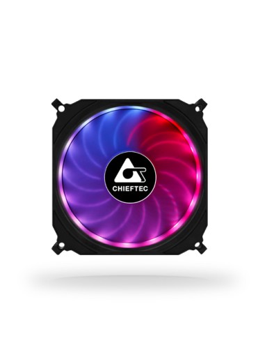 Chieftec Cf-1225rgb Ventilador De Pc Carcasa Del Ordenador 12 Cm Negro