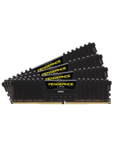 Memoria Ram Corsair Pc3600 Ddr4 32gb Vengeance Lpx Black Series  Corsair Vengeance Lpx Cmk32gx4m4d3600c18, 32 Gb, 4 X 8 Gb, D...