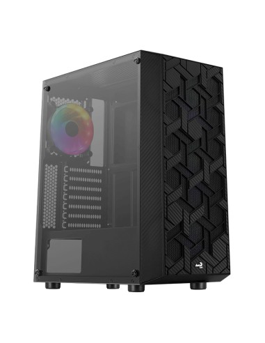 Caja Pc Aerocool Midi Hive V3 Microatx/atx/miniitx O.n. 1xfrgb