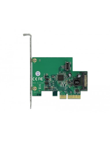 Delock Tarjeta Pci Express -  1 X Interno Usb 3.2 Gen 2 Clave A Hembra De 20 Pines