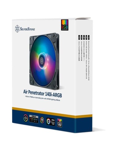 Silverstone Air Penetrator 140i Argb Ventilador Pwm, 2000 Rpm