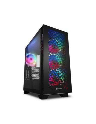 Caja Pc Sharkoon Elite Shark Ca300h Negra