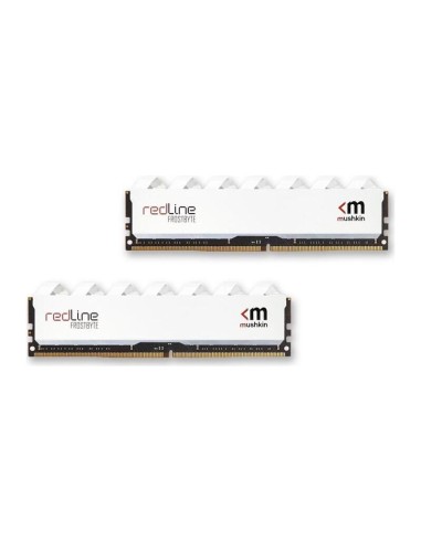 Memoria Ram Mushkin Redline Blanco 64gb Kit 2x32gb Ddr4 3200 Mrd4u320gjjm32gx2