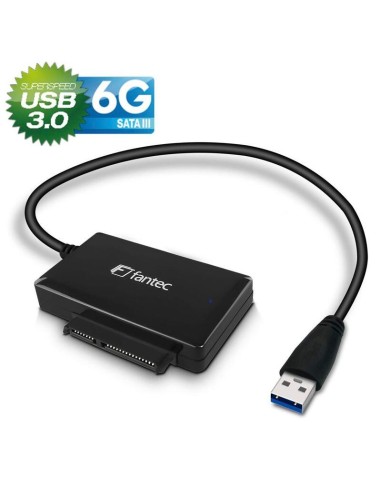 Fantec Usb 3.0 Sata 6g Adapter Dock Ssd Hdd Black