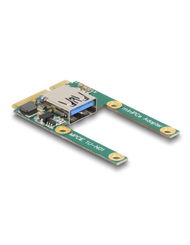 Delock 80039 Mini Pcie I/o 1 X Usb 2.0 Tipo-a Hembra Full Size / Half Size