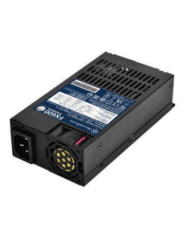 Fuente De Alimentación Para  Silverstone Sst-fx600-pt Negra, 2x Pcie, 600 Vatios Sst-fx600-pt