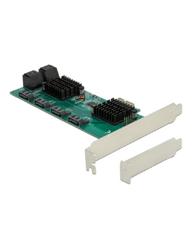 Tarjeta Delock Pci Express X1 Sata De 8 Puertos, Controlador