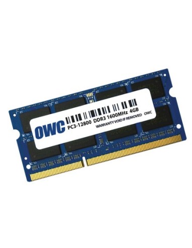 Memoria Owc So-dimm 4 Gb Ddr3 1600, Para Mac, Owc1600ddr3s4gb