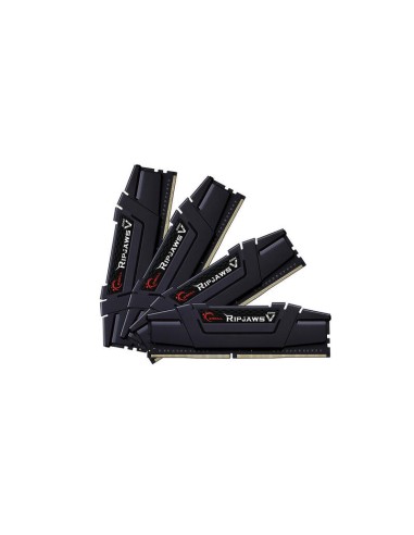 Memoria  G.skill Ripjaws V F4-2666c18q-128gvk  128 Gb 4 X 32 Gb Ddr4 2666 Mhz, Memoria Ram Negro, 128 Gb, 4 X 32 Gb, Ddr4, 26...