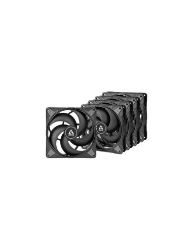 Arctic P14 Max, Ventiladores Negros, Paquete De 5, 140 Mm Acfan00290a