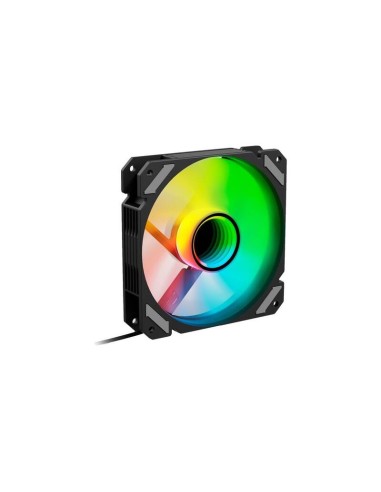 Ventilador Pc Sharkoon Shark Mirror Rgb Pwm Reverse Negro, 120 Mm 4044951042463