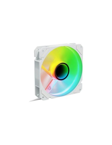 Ventilador Pc Sharkoon Shark Mirror Rgb Pwm Reverse Blanco, 120 Mm 4044951042470