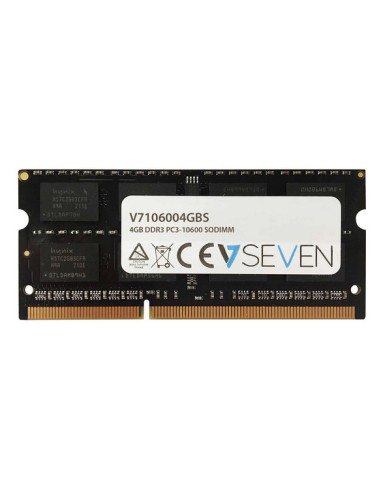 Memoria V7 Sodimm Ddr3 4gb Pc3-10600 - 1333mhz So-dimm V7106004gbs