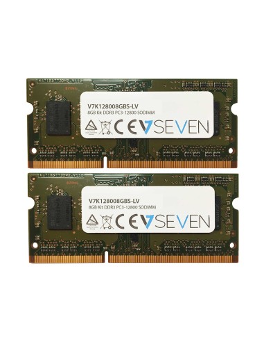 Memoria Ram V7 8gb 2x4gb Kit 12800 - 1600mhz So Dimm - V7k128008gbs-lv