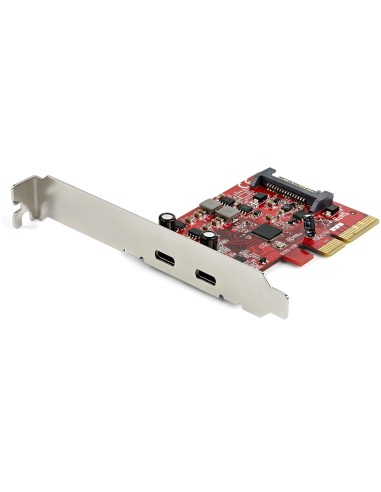 Startech.com Tarjeta Adaptadora Pci Express De 2 Puertos Usb-c 3.1 Gen 2 10gbps