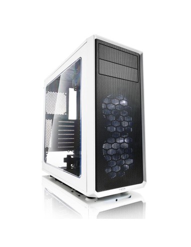 Caja Pc Fractal Design Focus G White Ventana Atx , Midi-tower, Pc, Atx,itx,micro-atx, Blanco, Ventiladores De La Caja, Frente...