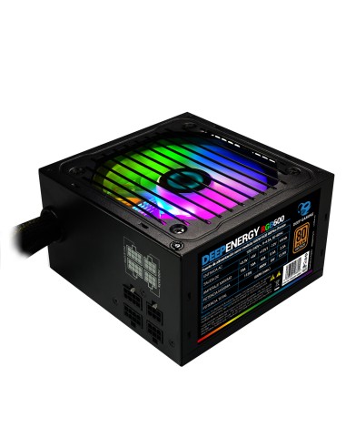 Fuente De Alimentacion Coolbox . Atx Gaming Deepenergy 600w Rgb