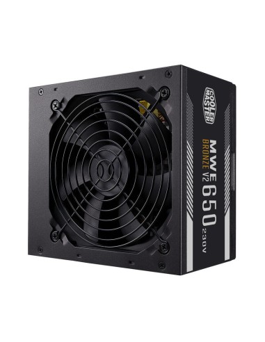 Fuente De Alimentacion Cooler Master Mwe Bronze V2 650w 230v 80+ Bronze Mpe-6501-acabw-beu Fuente Alimentacion Cooler Master ...