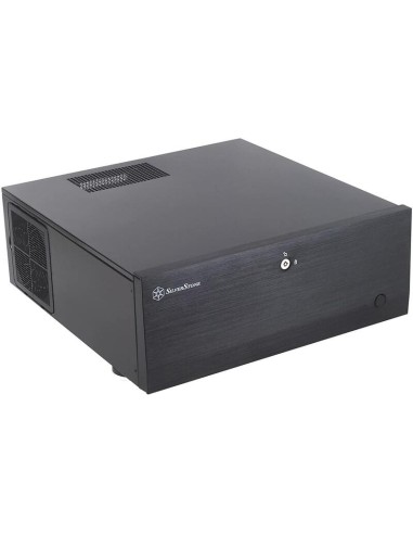 Caja Pc Silverstone Sst-gd07b-c - Grandia Htpc Atx, Silencioso Y De Alto Rendimiento, Conector Usb Tipo C En El Panel Frontal...