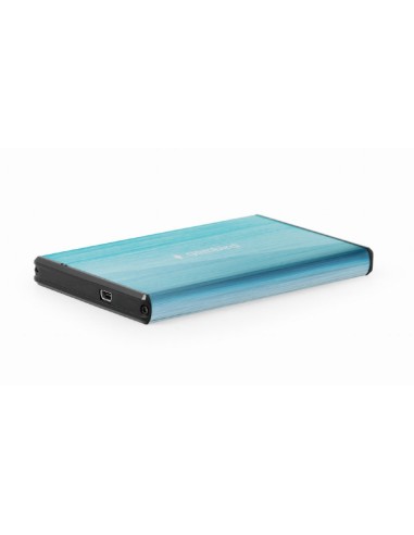 Gembird Ee2-u3s-3-b Caja Externa Hdd Usb 3.0 2.5 Aluminio Cepillado Azul